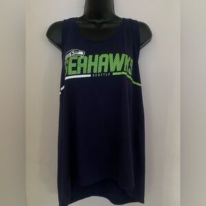 Seattle Seahawks Navy Tank Top